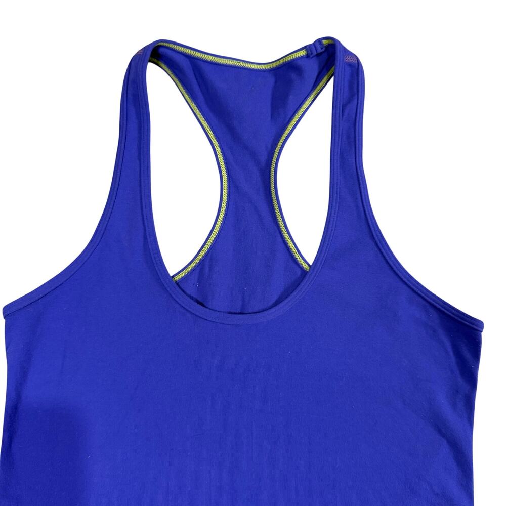 Lululemon Cool Racerback Tank Top Women's Deep Indigo Athletic Yoga Running - 8 - Picture 3 of 8
